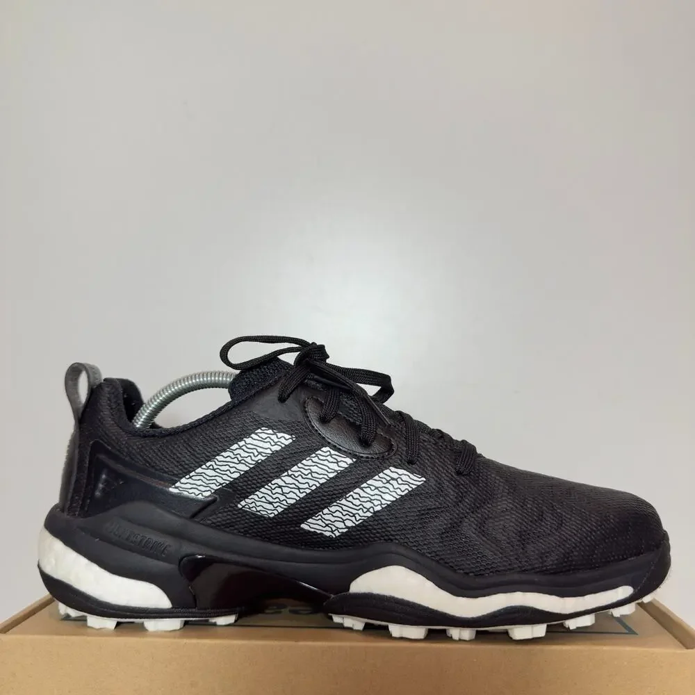 Adidas CodeChaos 25 Mens Size 11 Spikeless Golf Shoes Black White Sneakers